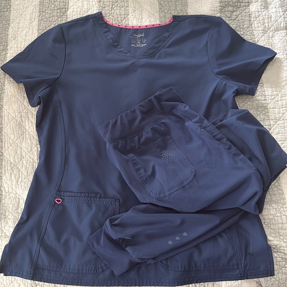Heart soul scrub set
